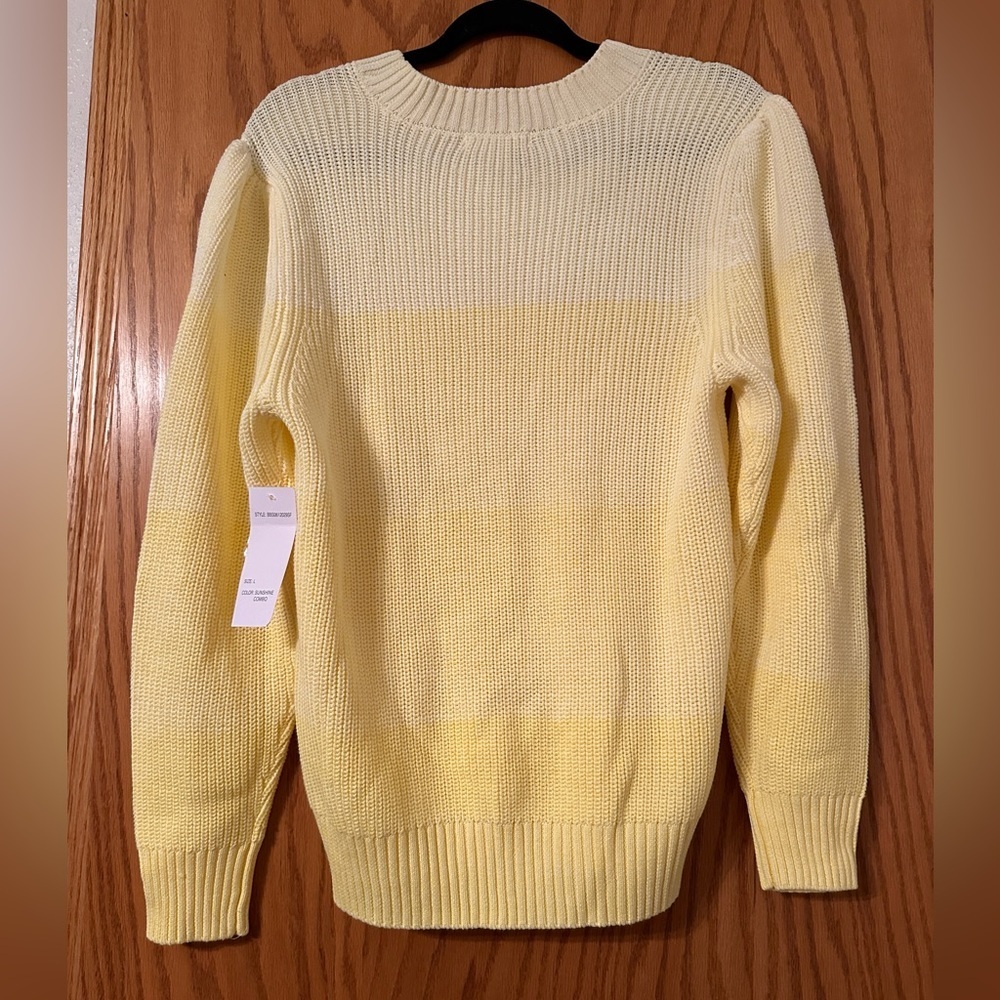 Design History Space Dye Print Sweater - NWT - Size L - Picture 4 of 11